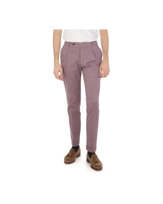 Berwich Pink Chinos for men