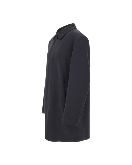Corneliani Blue Single-Breasted Coats for men