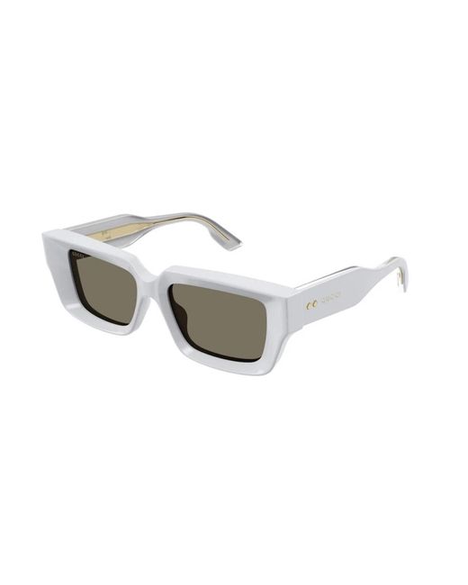 Accessories > sunglasses Gucci pour homme en coloris Metallic
