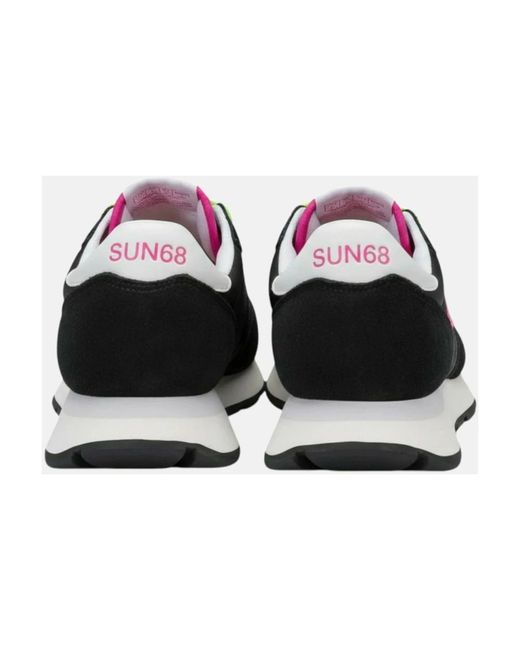 Sun 68 Black Sneakers