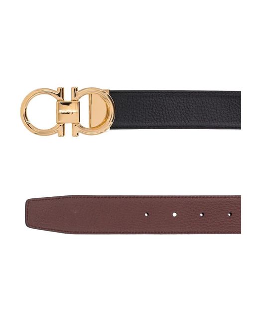 Ferragamo Black Belts for men