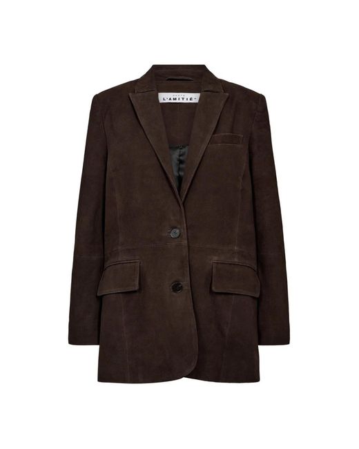 Haute L'Amitié Brown Blazers