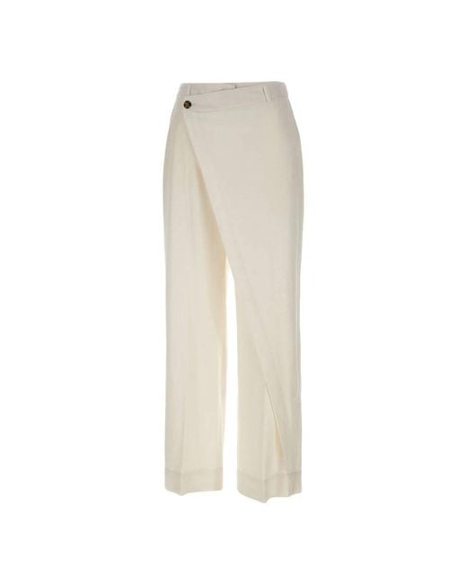Birgitte Herskind White Wide Trousers