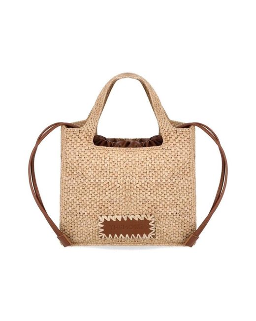 Tote Bags THEMOIRÈ de color Brown