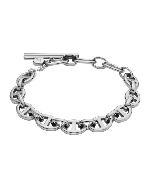 Bracelets Fossil en coloris Metallic