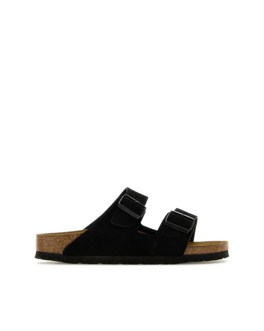 Sliders Birkenstock pour homme en coloris Black