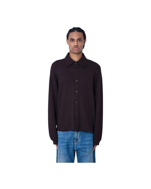 Our Legacy Poplin Button-Down Recovery Hemd in Blue für Herren