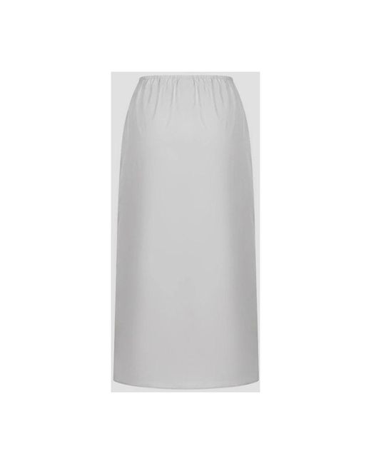 Rier Gray Midi Skirts