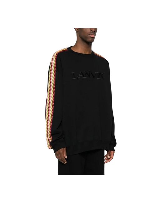 Lanvin Black Sweatshirts for men
