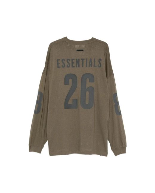 Fear Of God Green Long Sleeve T-Shirts for men