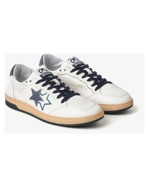 2 Star White Sneakers for men