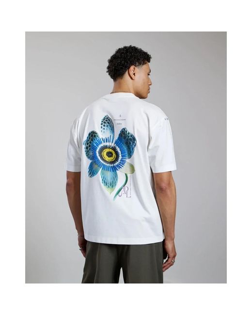 Aeden Tops ,Wit ,Luceris Tee in het White voor heren