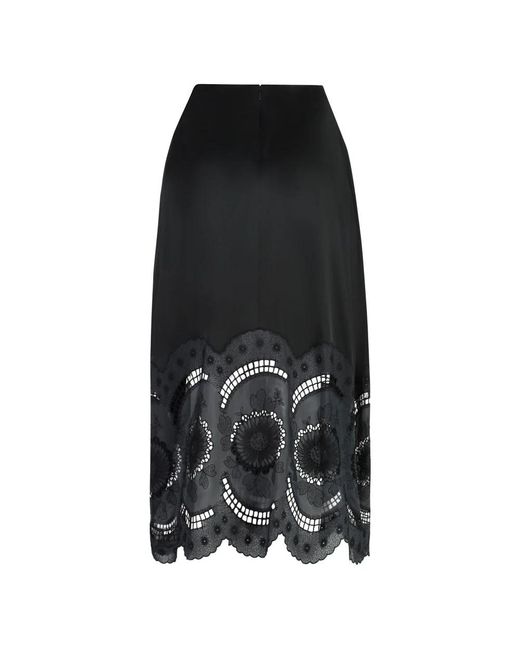 Stella McCartney Black Midi Skirts