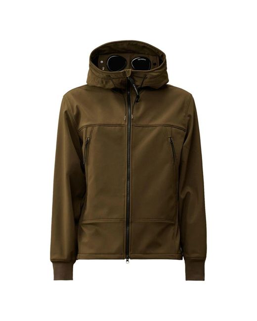 C P Company Grüne Jacke Mit Goggle-Details in Green für Herren
