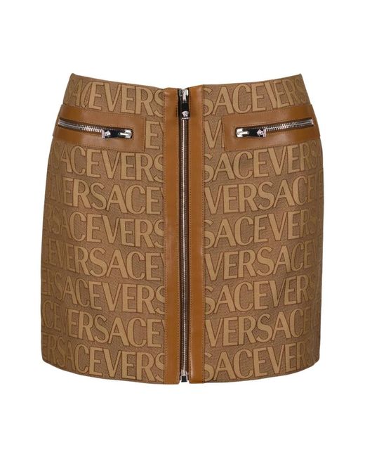 Skirts > short skirts Versace en coloris Natural