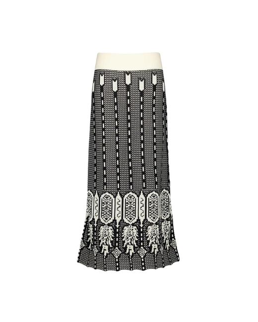 Midi Skirts di Johanna Ortiz in Black