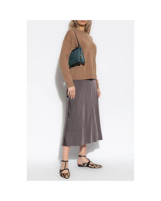 Munthe Brown Kaschmirpullover Kiaran