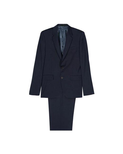 Paul Smith Blue Single Breasted Suits for men