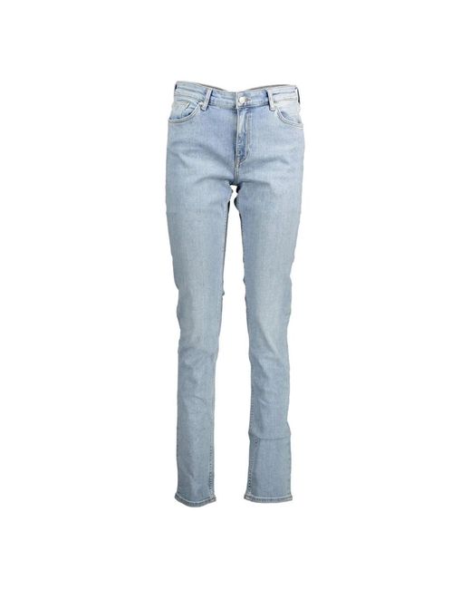 Love Moschino Blue Slim-Fit Jeans