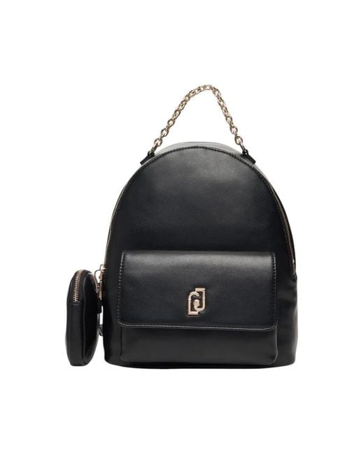 Liu Jo Black Stylischer Rucksack Mit Reißverschluss