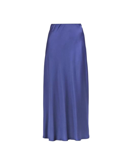 Liviana Conti Blue Maxi Skirts