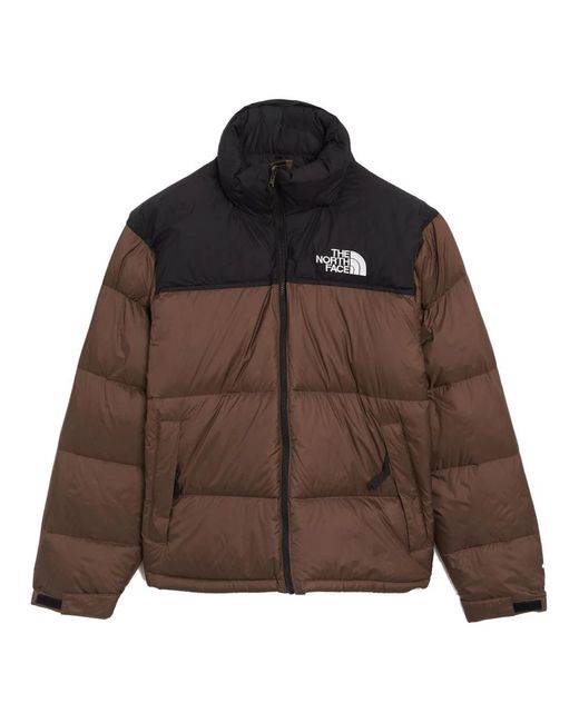 The North Face Fitness ,Bruin ,Nylon Hooded Nylon Coat in het Brown voor heren