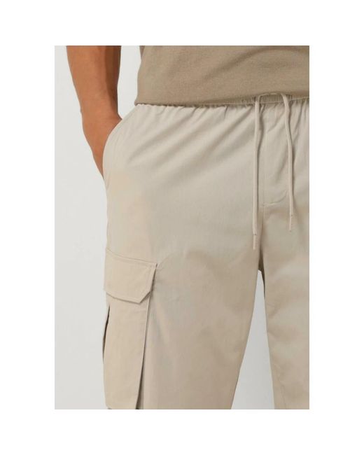 Pure Path Natural Straight Trousers for men