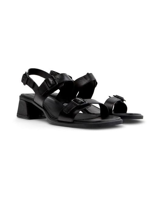 Camper Black High Heel Sandals