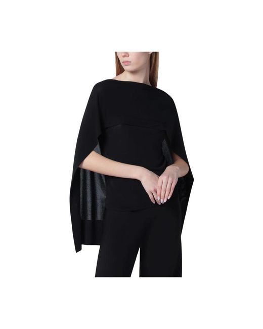 Alberta Ferretti Black Blouses