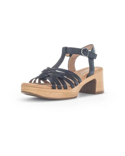 Flat sandals di Gabor in Blue