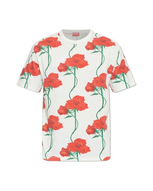 KENZO White T-Shirts for men