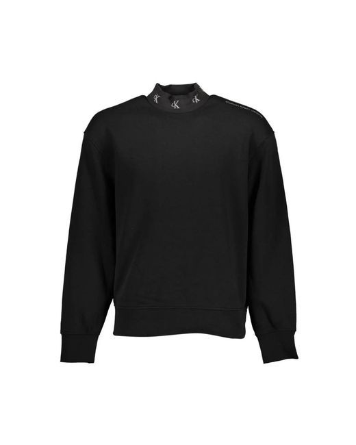 Calvin Klein Katoenen Trui in het Black voor heren