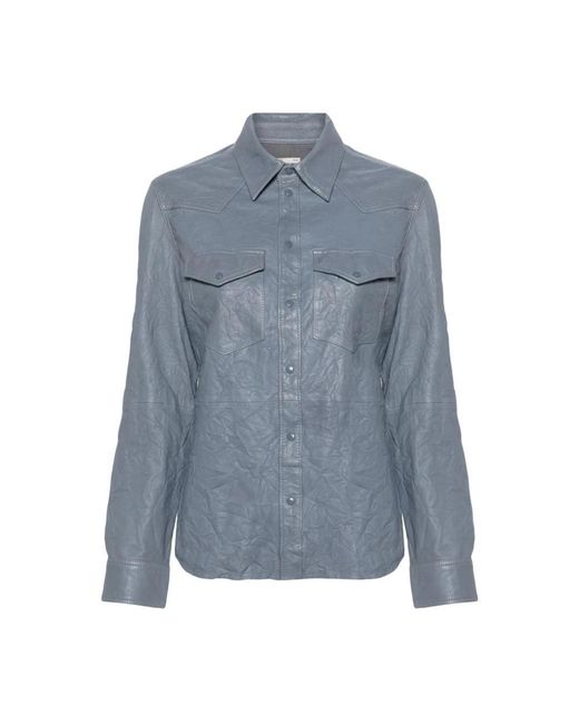 Zadig & Voltaire Blue Casual Shirts