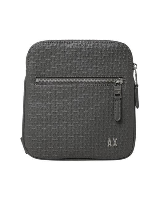 ARMANI EXCHANGE Gray Cross Body Messenger for men