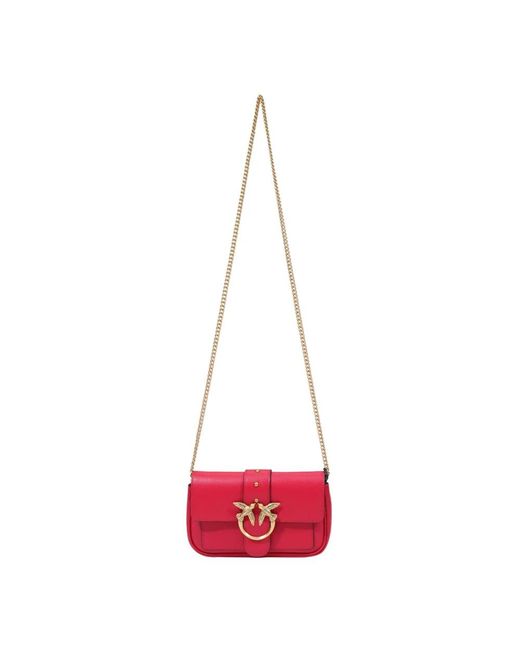 Pinko Red Cross Body Bags