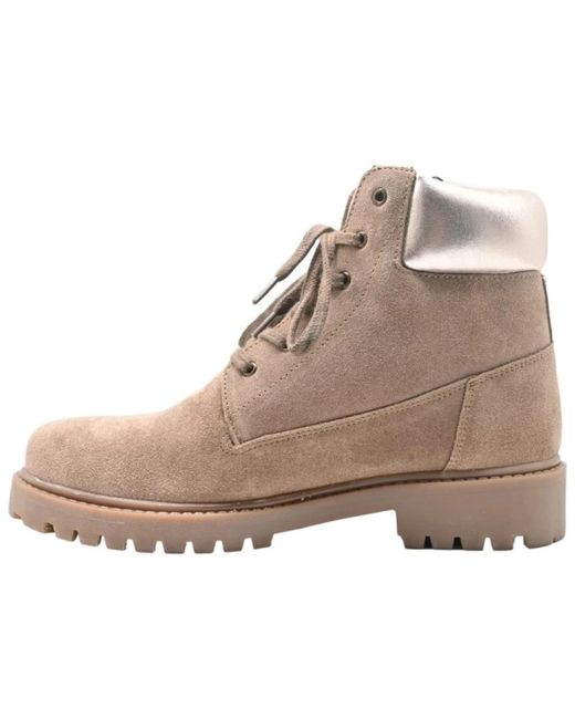 U.S. POLO ASSN. Brown Lace-Up Boots