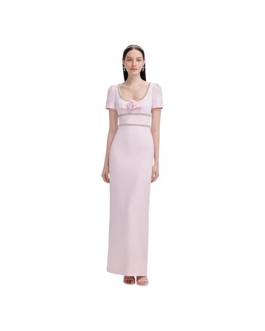 Self-Portrait Maxi Dresses in het Pink