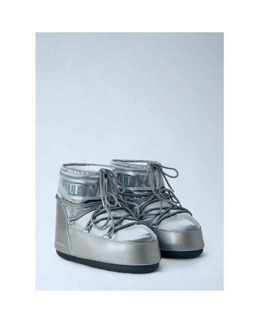 Moon Boot Blue Winter Boots