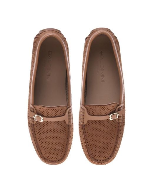 Loafers Baldinini de color Brown