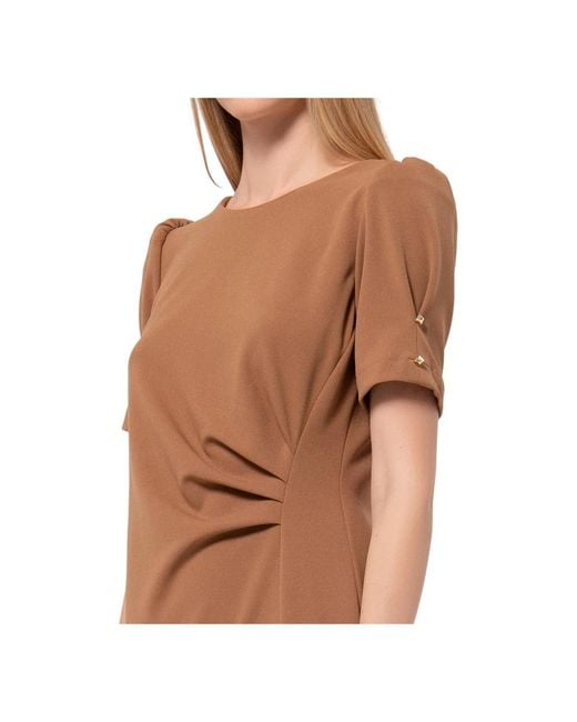 Fracomina Brown Short Dresses