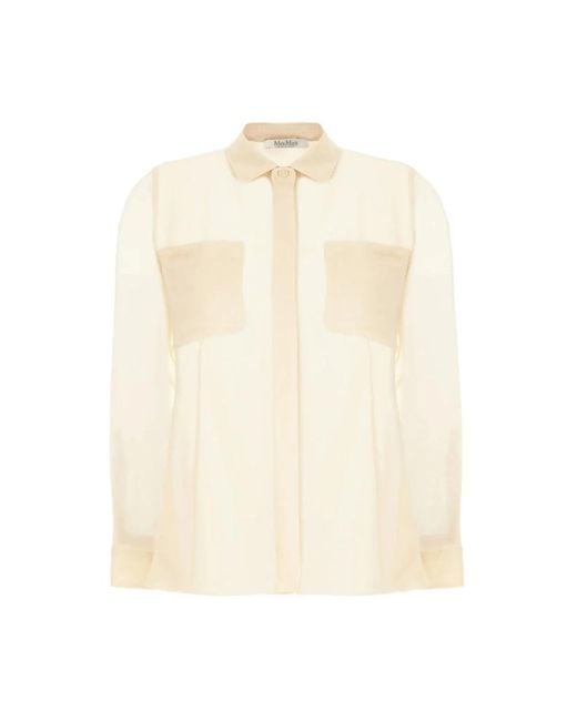Max Mara Natural Shirts