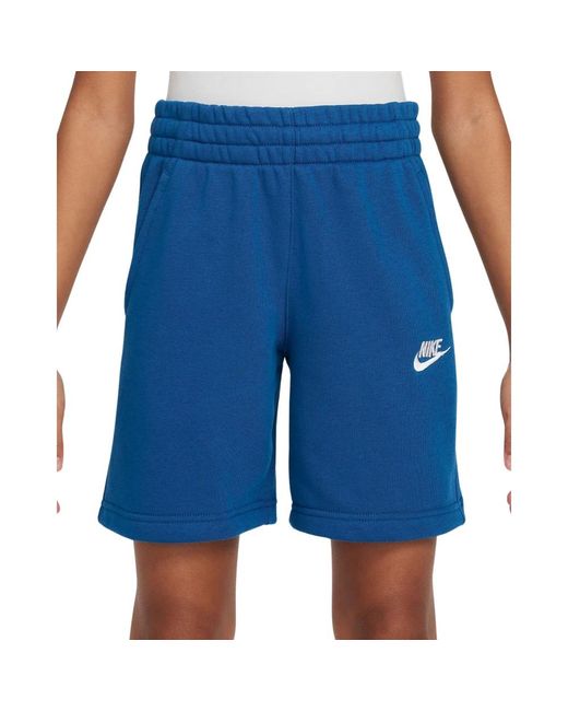 Junior fleece club shorts di Nike in Blue da Uomo