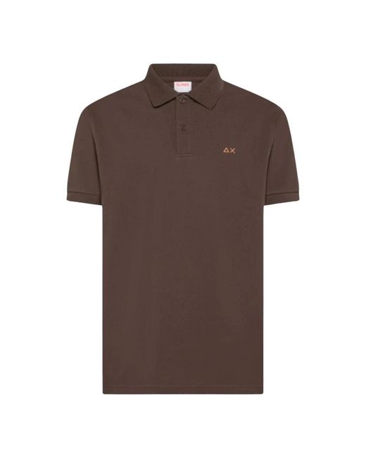 Polo Shirts Sun 68 de hombre de color Brown