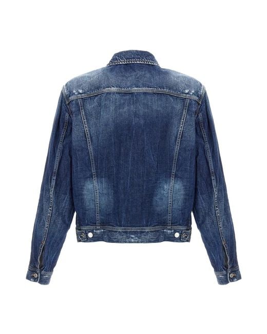Denim Jackets DSquared² de hombre de color Blue