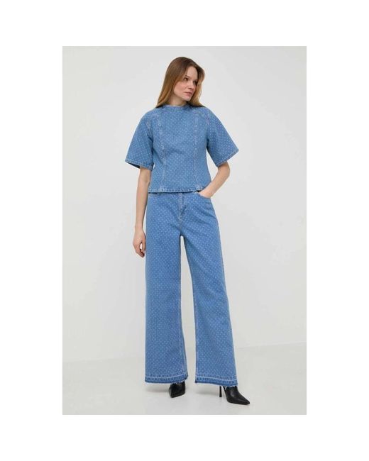 Blouses Custommade• de color Blue