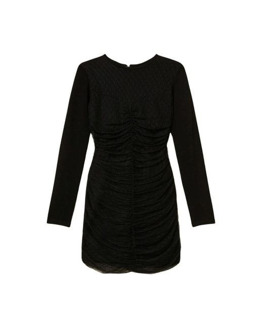 Twinset Black Short Dresses