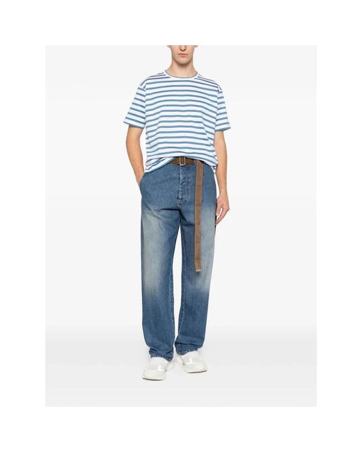 Straight Jeans Plan C de hombre de color Blue