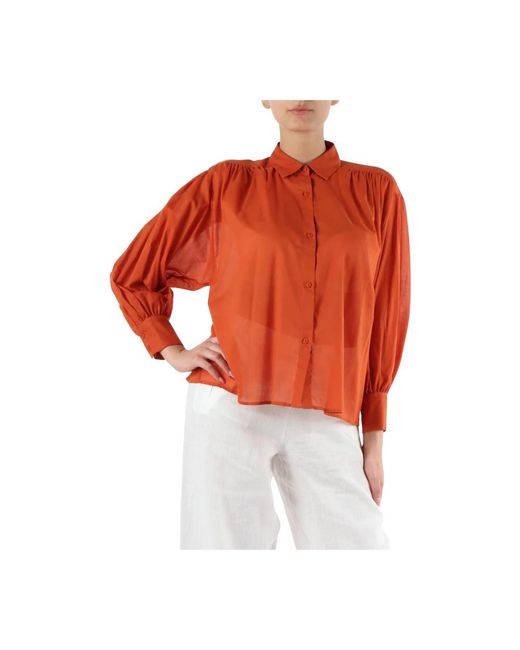 Blouses & shirts > shirts Niu en coloris Orange