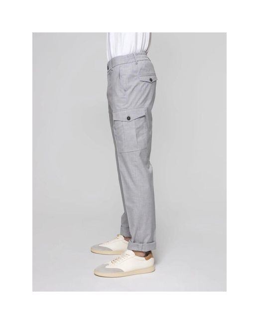 Peserico Herren Lunar Hose in Gray für Herren