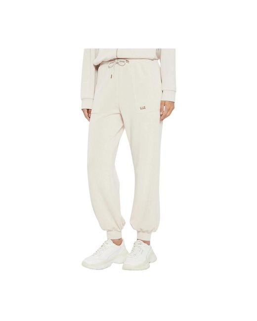 EA7 Natural Sweatpants